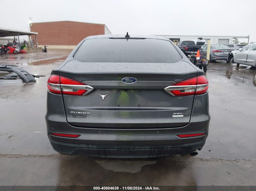 2019 Ford Fusion Sel VIN: 3FA6P0CD0KR269838 Lot: 40804639