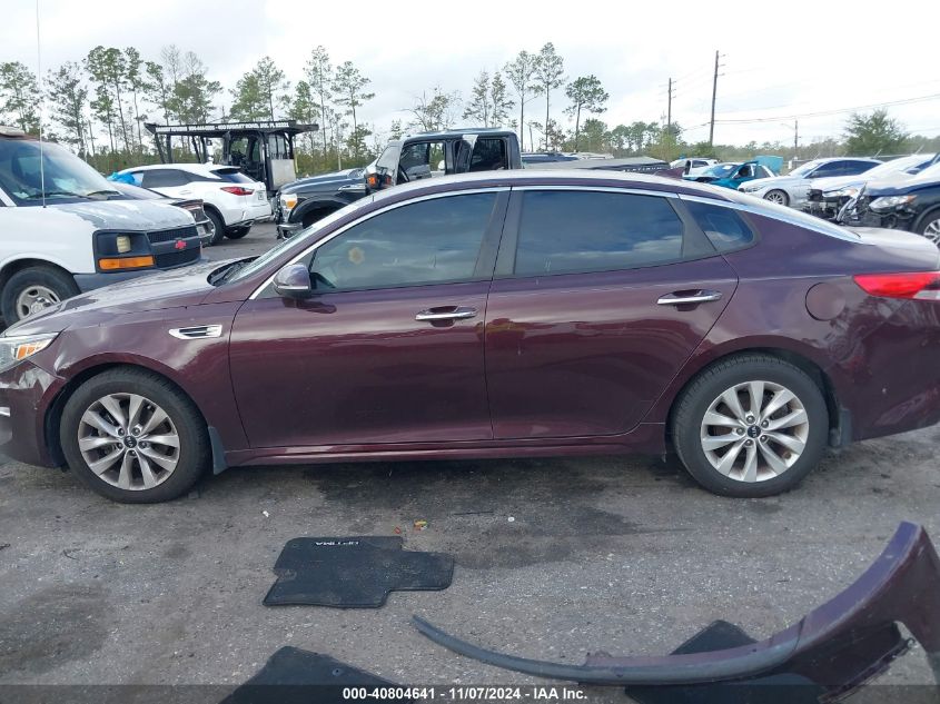 2018 Kia Optima Lx VIN: 5XXGT4L34JG268956 Lot: 40804641