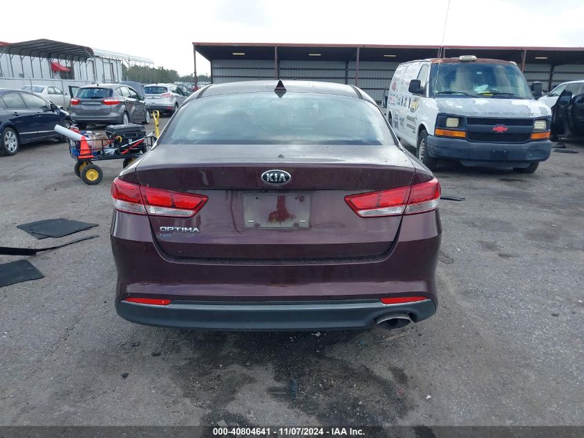 2018 Kia Optima Lx VIN: 5XXGT4L34JG268956 Lot: 40804641