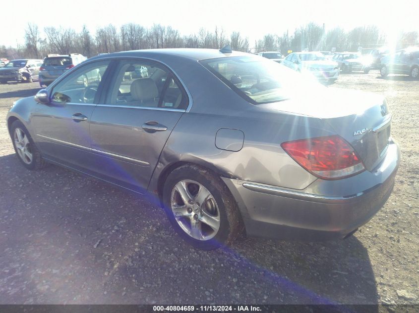 2005 Acura Rl 3.5 (48-State Only) (A5) VIN: JH4KB165X5C015296 Lot: 40804659