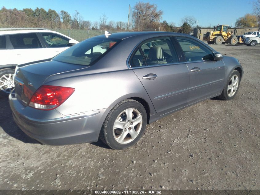 2005 Acura Rl 3.5 (48-State Only) (A5) VIN: JH4KB165X5C015296 Lot: 40804659