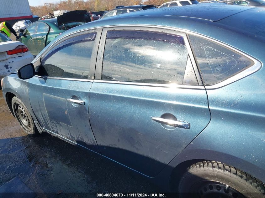 2013 Nissan Sentra Sv VIN: 1N4AB7AP8DN906771 Lot: 40804670