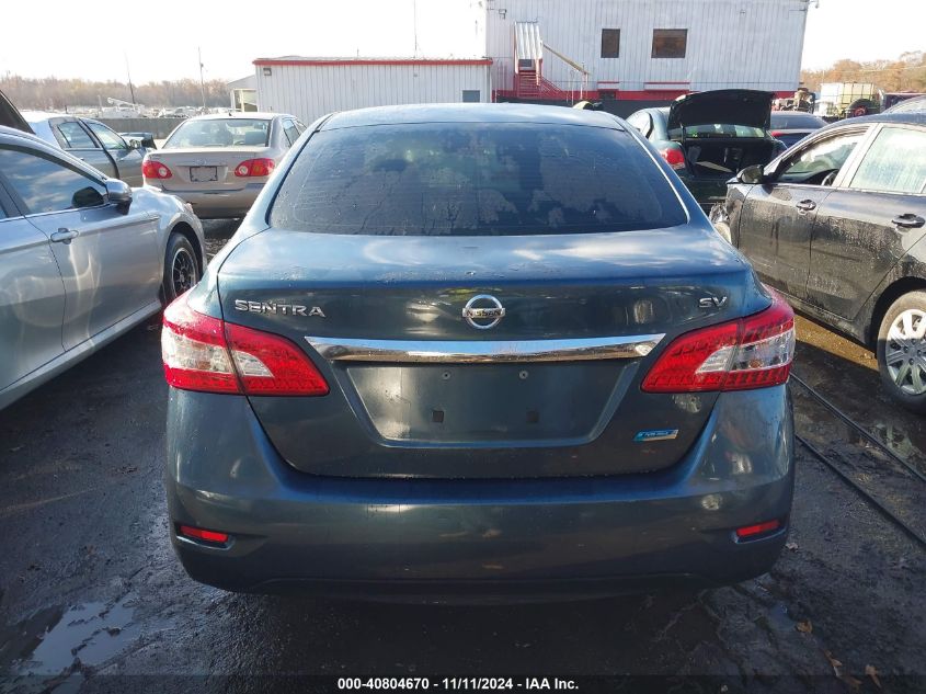 2013 Nissan Sentra Sv VIN: 1N4AB7AP8DN906771 Lot: 40804670