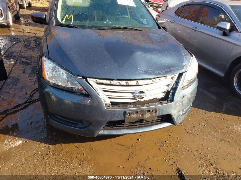 2013 Nissan Sentra Sv VIN: 1N4AB7AP8DN906771 Lot: 40804670