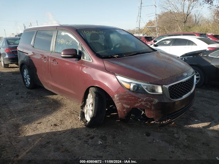 VIN KNDMB5C11G6189181 2016 KIA SEDONA no.1