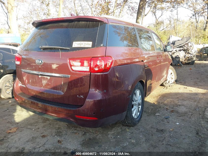 VIN KNDMB5C11G6189181 2016 KIA SEDONA no.4