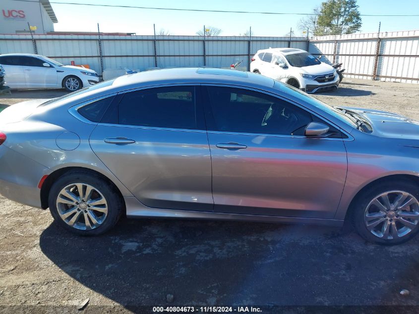 2016 Chrysler 200 Limited VIN: 1C3CCCAB2GN129154 Lot: 40804673