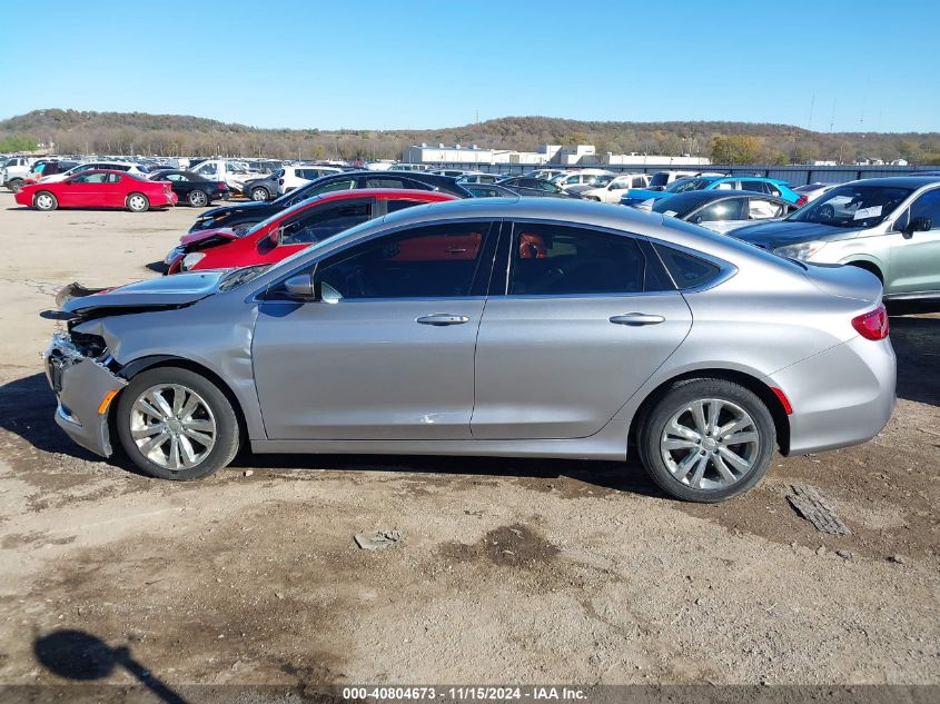 2016 Chrysler 200 Limited VIN: 1C3CCCAB2GN129154 Lot: 40804673