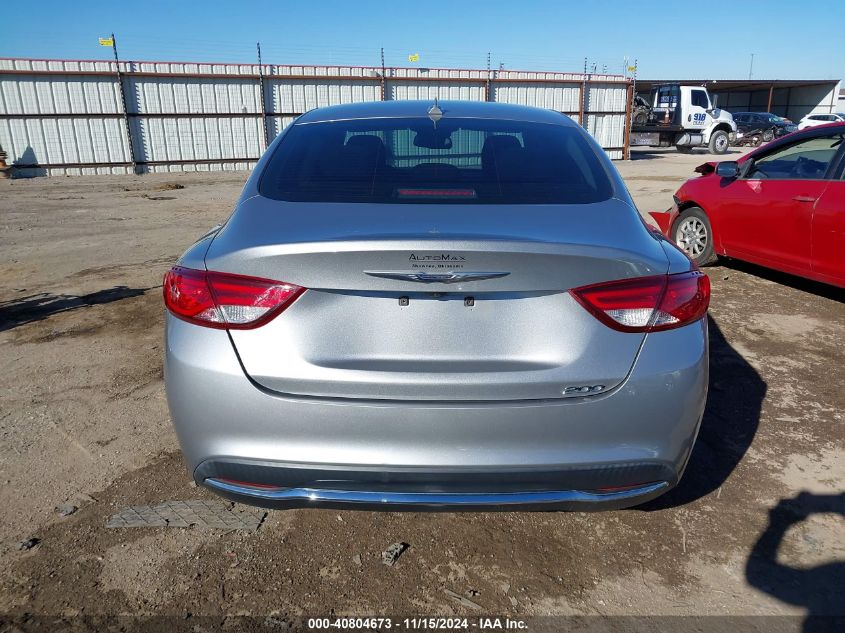 2016 Chrysler 200 Limited VIN: 1C3CCCAB2GN129154 Lot: 40804673