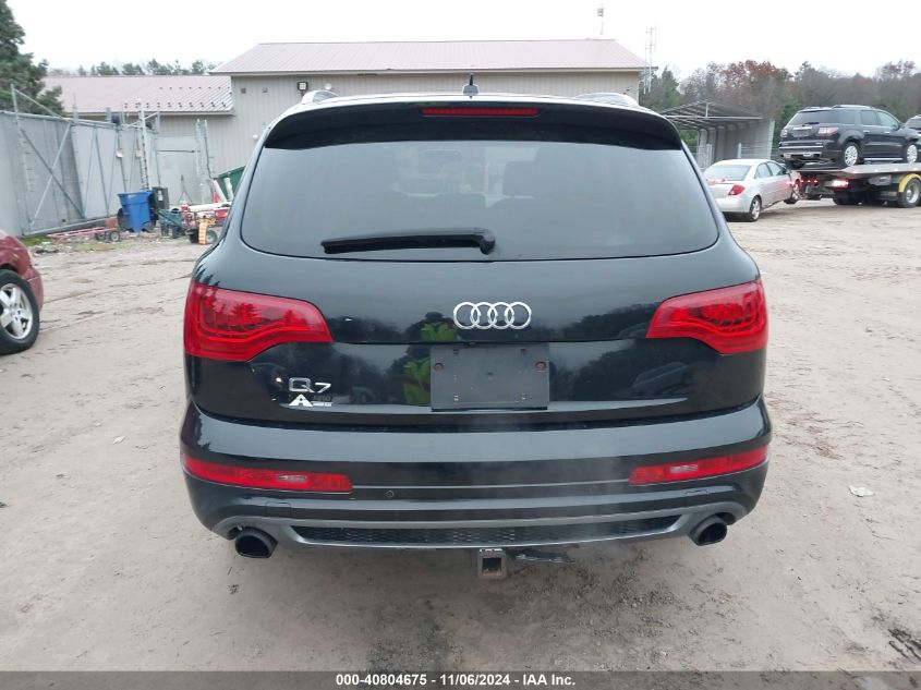 2013 Audi Q7 3.0T S Line Prestige VIN: WA1DGAFE2DD006297 Lot: 40804675