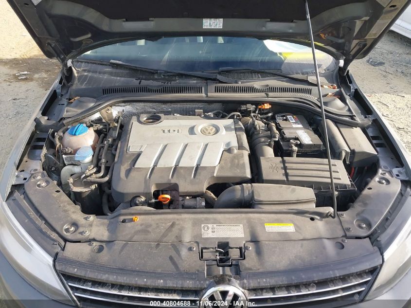 2013 VOLKSWAGEN JETTA 2.0L TDI - 3VWLL7AJ8DM279914