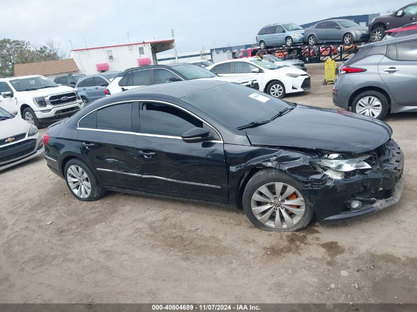 2011 Volkswagen Cc Sport VIN: WVWMN7AN8BE702076 Lot: 40804689