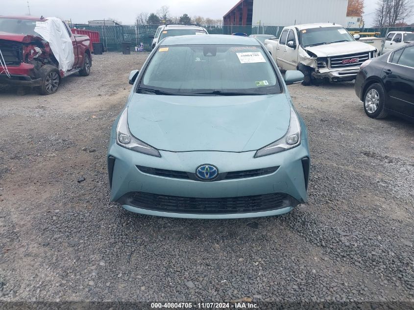 2020 Toyota Prius Le VIN: JTDKARFU6L3118741 Lot: 40804705