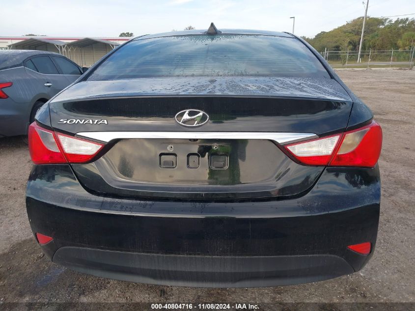 2014 Hyundai Sonata Gls VIN: 5NPEB4AC8EH924003 Lot: 40804716