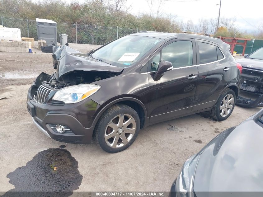 VIN KL4CJGSBXEB517247 2014 Buick Encore, Leather no.2