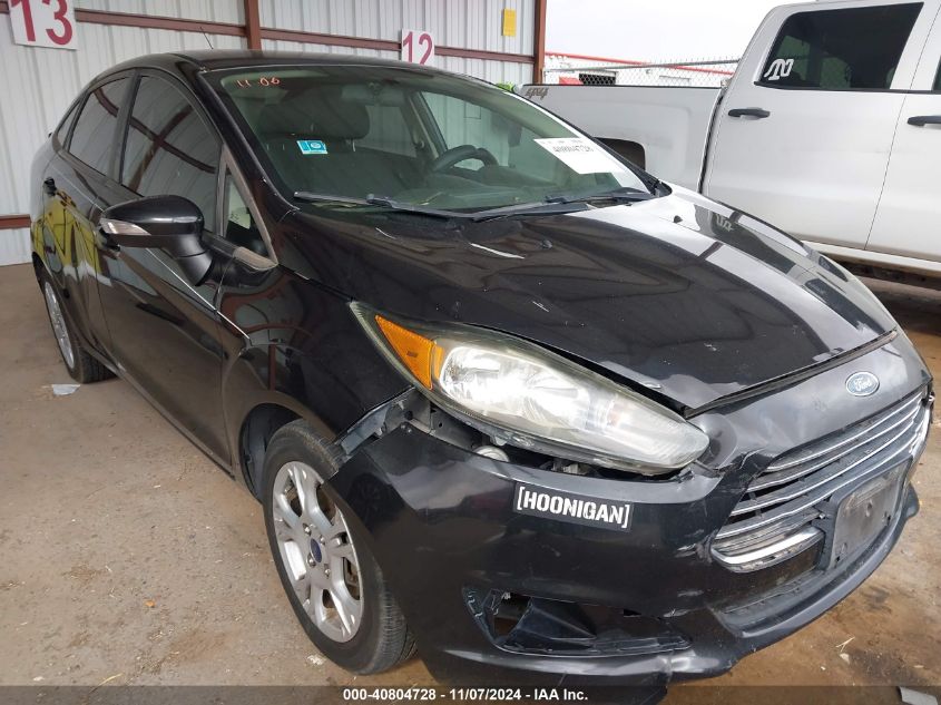 2014 Ford Fiesta Se VIN: 3FADP4BJ1EM207274 Lot: 40804728