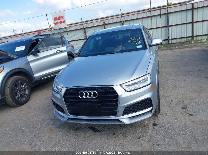 2018 Audi Q3 2.0T Premium/2.0T Sport Premium VIN: WA1HCCFS4JR031411 Lot: 40804751