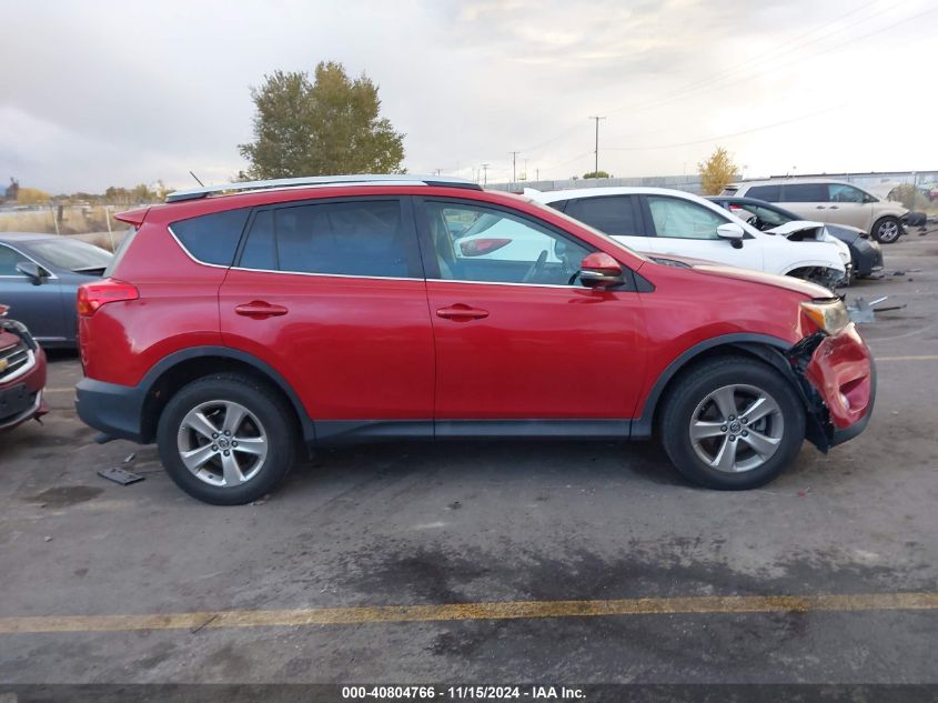 2015 Toyota Rav4 Xle VIN: 2T3RFREV2FW356503 Lot: 40804766