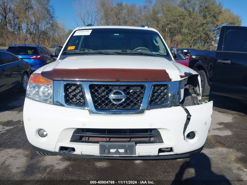 2012 Nissan Armada Platinum VIN: 5N1BA0NE8CN612461 Lot: 40804769