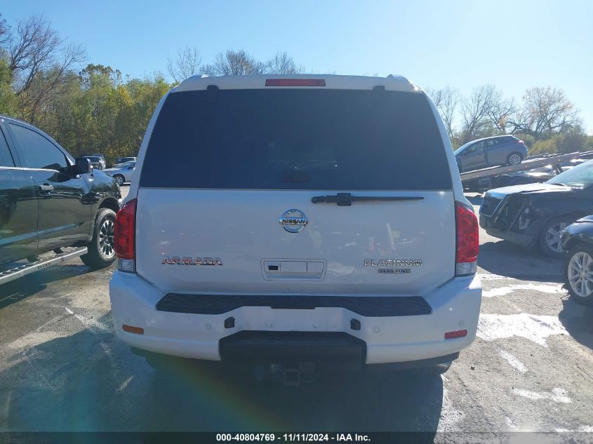 2012 Nissan Armada Platinum VIN: 5N1BA0NE8CN612461 Lot: 40804769