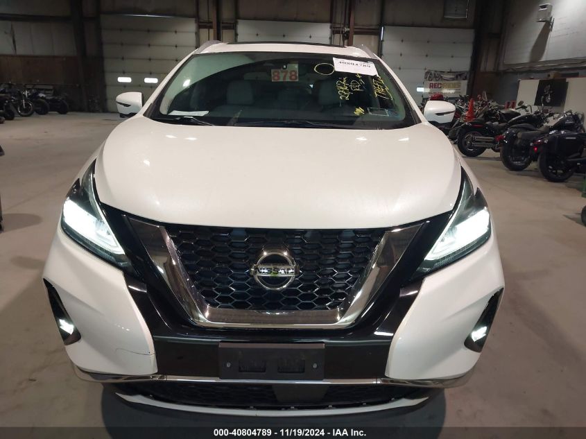 2020 Nissan Murano Platinum Intelligent Awd VIN: 5N1AZ2DS8LN164441 Lot: 40804789