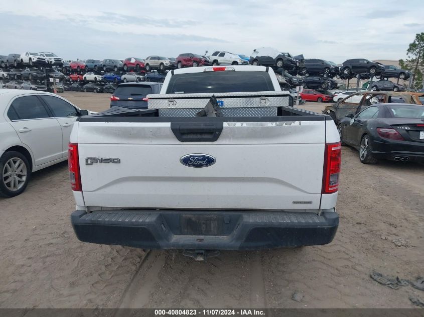 2016 Ford F-150 Xl VIN: 1FTMF1C88GKF76523 Lot: 40804823