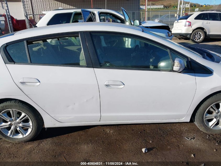 2010 Honda Insight Ex VIN: JHMZE2H77AS030333 Lot: 40804831