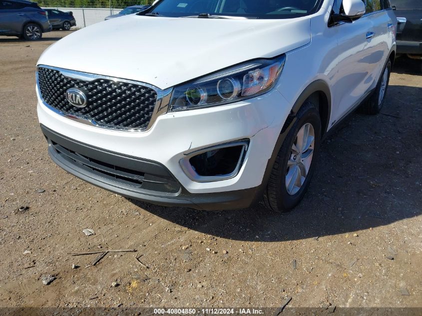 2017 Kia Sorento 2.4L Lx VIN: 5XYPGDA34HG261020 Lot: 40804850