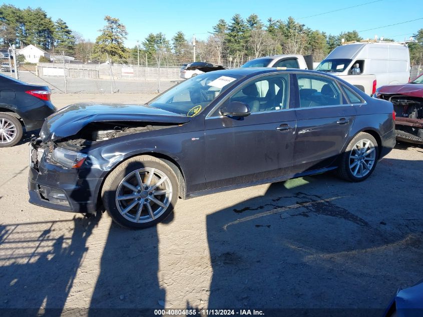 2016 Audi A4 2.0T Premium VIN: WAUFFAFL0GN011851 Lot: 40804855