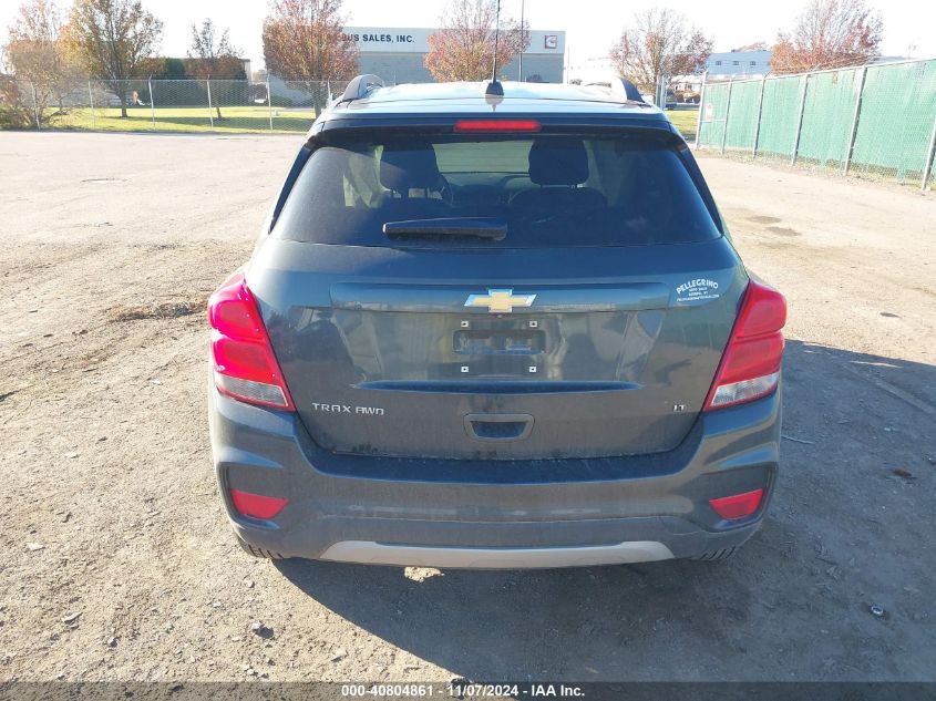 2017 Chevrolet Trax Lt VIN: 3GNCJPSB7HL162893 Lot: 40804861