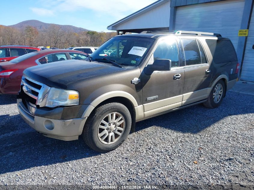 2008 Ford Expedition El Eddie Bauer/King Ranch VIN: 1FMFK185X8LA22863 Lot: 40804867