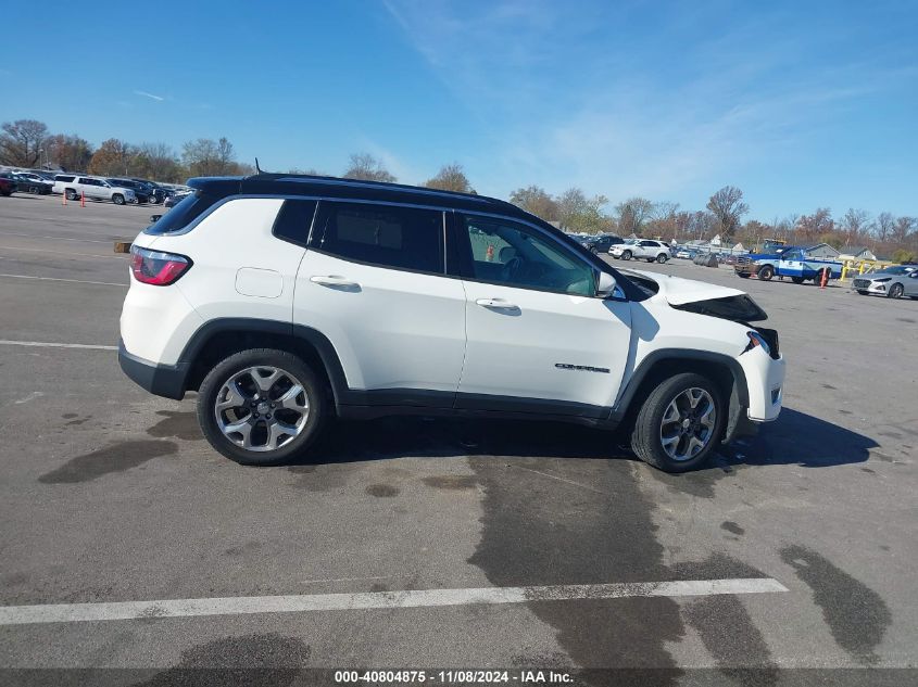 2018 Jeep Compass Limited 4X4 VIN: 3C4NJDCB0JT232559 Lot: 40804875