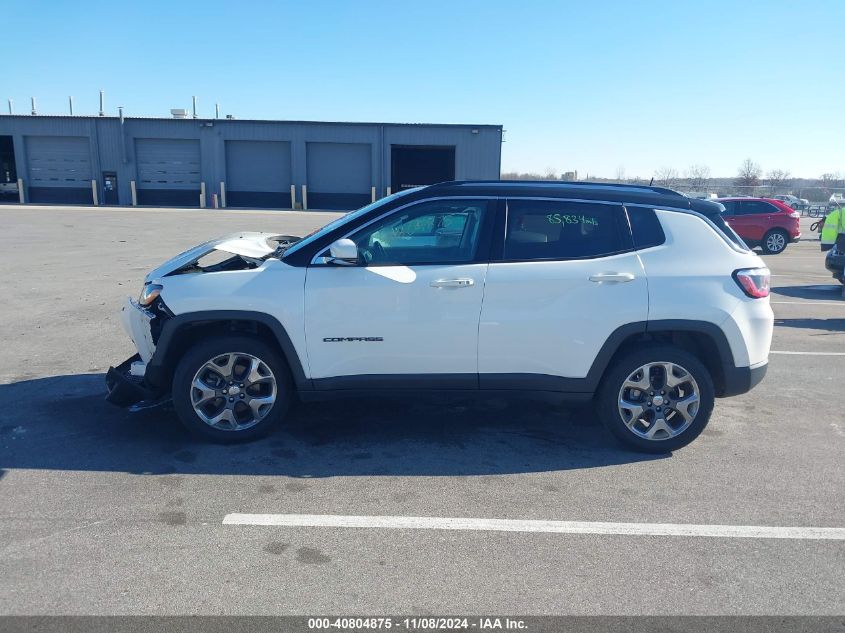 2018 Jeep Compass Limited 4X4 VIN: 3C4NJDCB0JT232559 Lot: 40804875