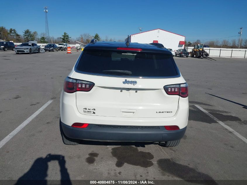 2018 Jeep Compass Limited 4X4 VIN: 3C4NJDCB0JT232559 Lot: 40804875