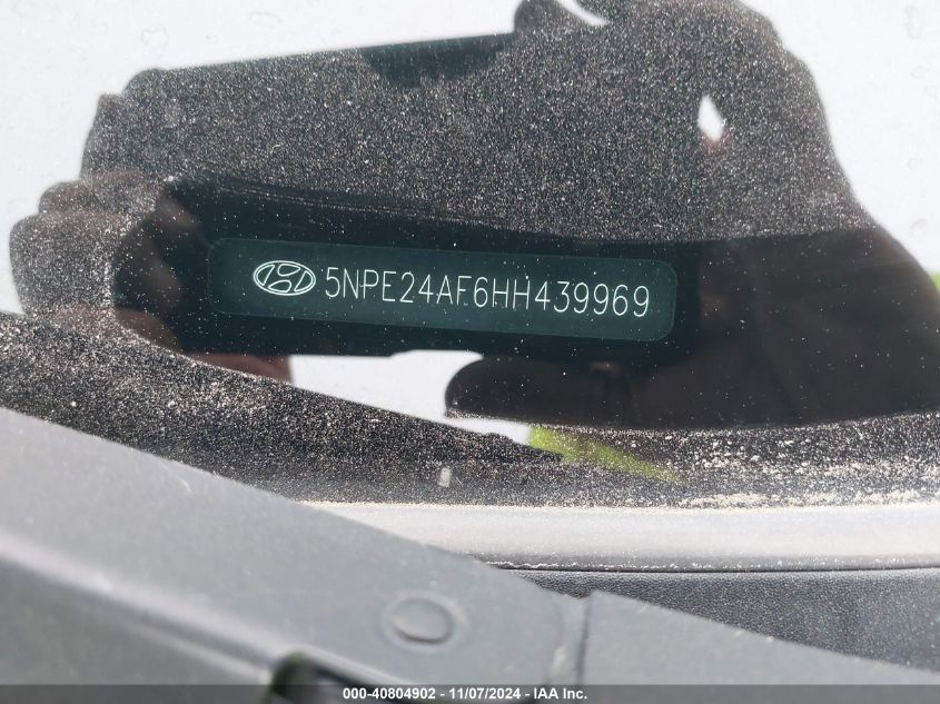 2017 HYUNDAI SONATA - 5NPE24AF6HH439969