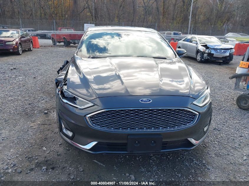 2019 Ford Fusion Titanium VIN: 3FA6P0D93KR207036 Lot: 40804907