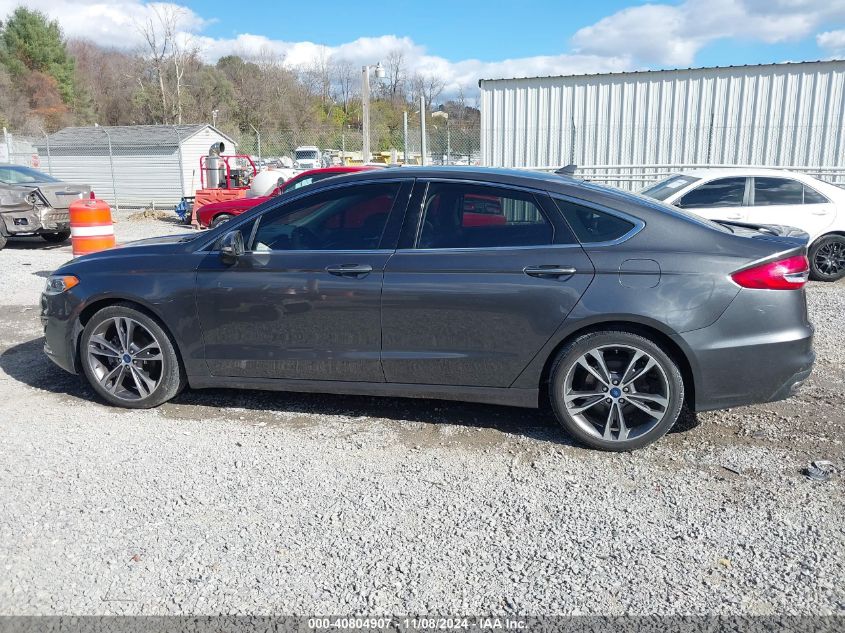 2019 FORD FUSION TITANIUM - 3FA6P0D93KR207036