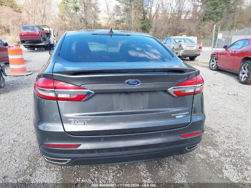 2019 FORD FUSION TITANIUM - 3FA6P0D93KR207036