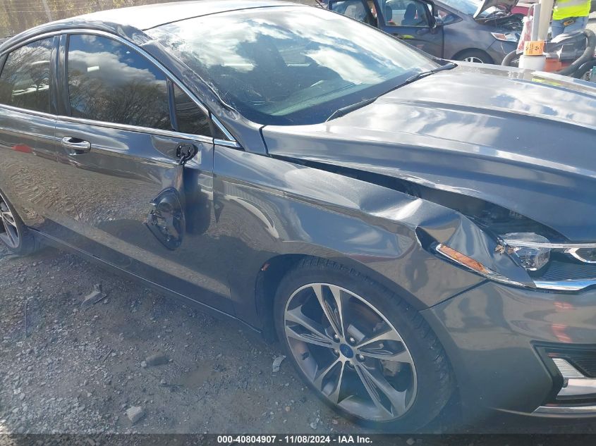 2019 FORD FUSION TITANIUM - 3FA6P0D93KR207036