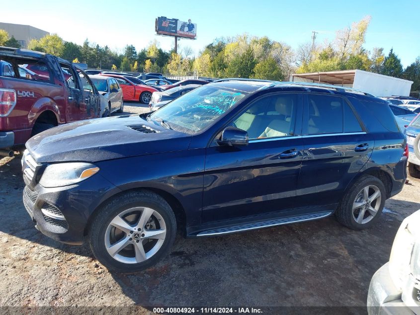 2018 Mercedes-Benz Gle 350 4Matic VIN: 4JGDA5HB5JB077644 Lot: 40804924