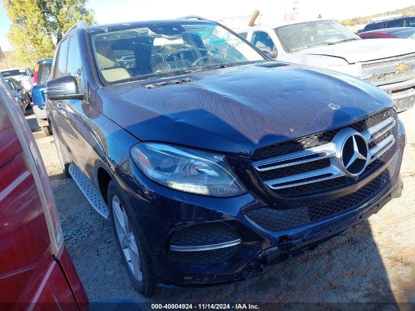 VIN 4JGDA5HB5JB077644 2018 MERCEDES-BENZ GLE 350 no.1