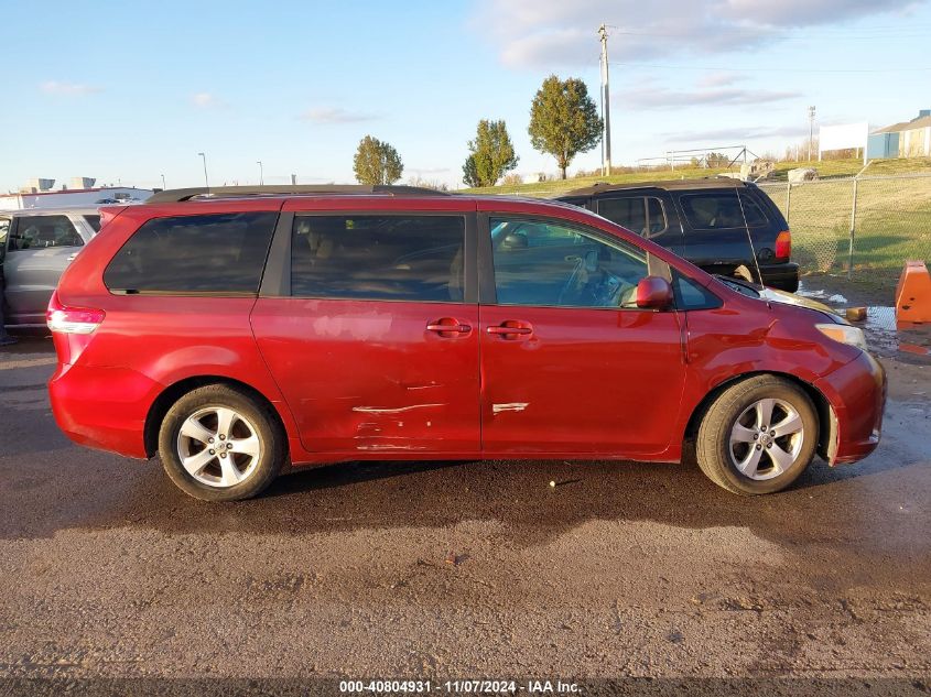 2011 Toyota Sienna Le VIN: 5TDKK3DC7BS081684 Lot: 40804931