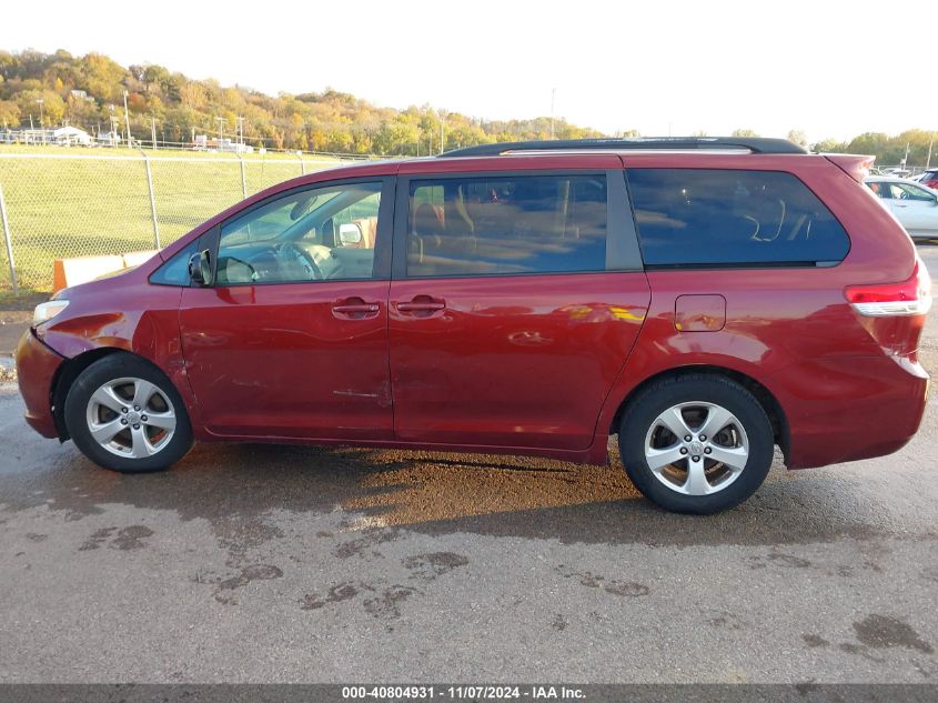 2011 Toyota Sienna Le VIN: 5TDKK3DC7BS081684 Lot: 40804931