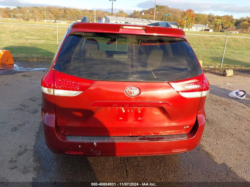 2011 Toyota Sienna Le VIN: 5TDKK3DC7BS081684 Lot: 40804931