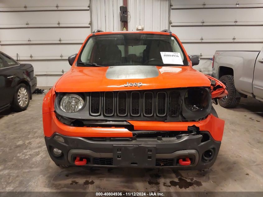 2015 Jeep Renegade Trailhawk VIN: ZACCJBCTXFPC09891 Lot: 40804936