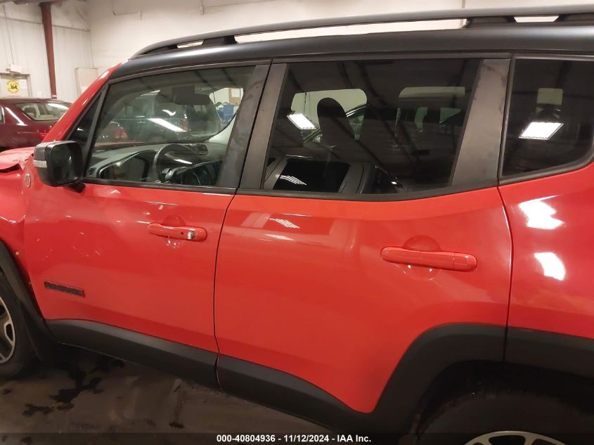 2015 Jeep Renegade Trailhawk VIN: ZACCJBCTXFPC09891 Lot: 40804936