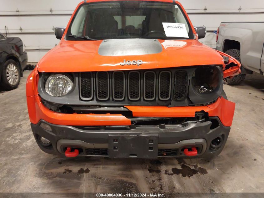 2015 Jeep Renegade Trailhawk VIN: ZACCJBCTXFPC09891 Lot: 40804936