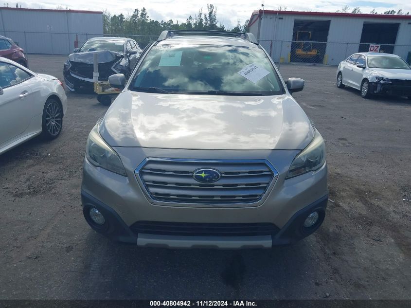 2015 Subaru Outback 2.5I Limited VIN: 4S4BSBNC8F3271828 Lot: 40804942