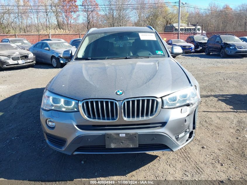 2017 BMW X3 xDrive28I VIN: 5UXWX9C51H0D98558 Lot: 40804949