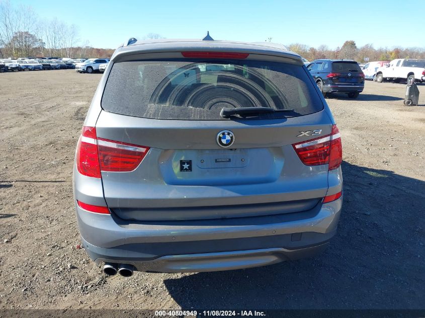 2017 BMW X3 xDrive28I VIN: 5UXWX9C51H0D98558 Lot: 40804949